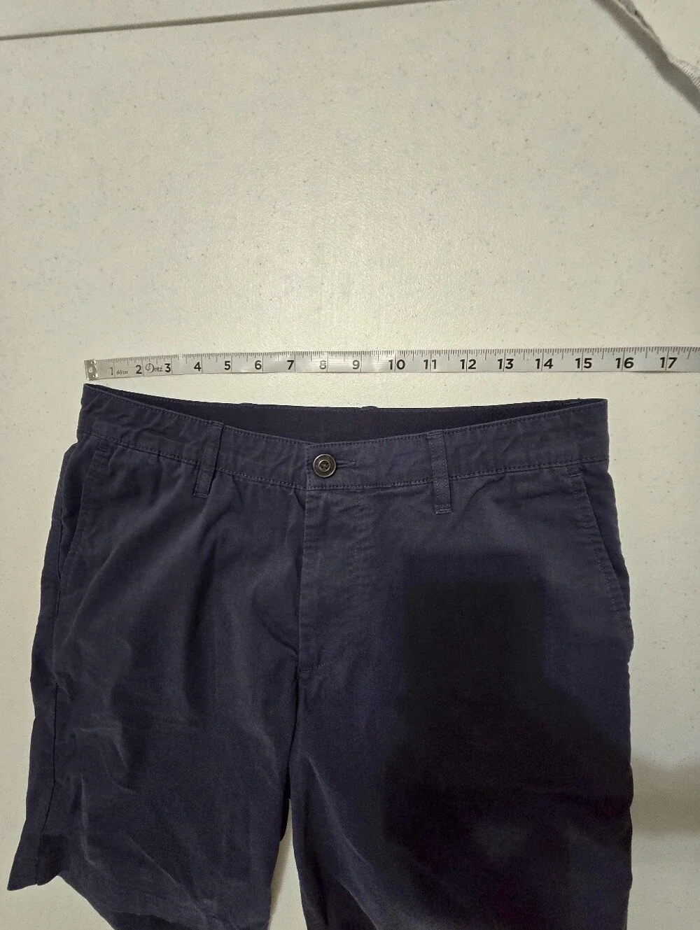 Faherty Essential Chino Short Navy Men's 32 8